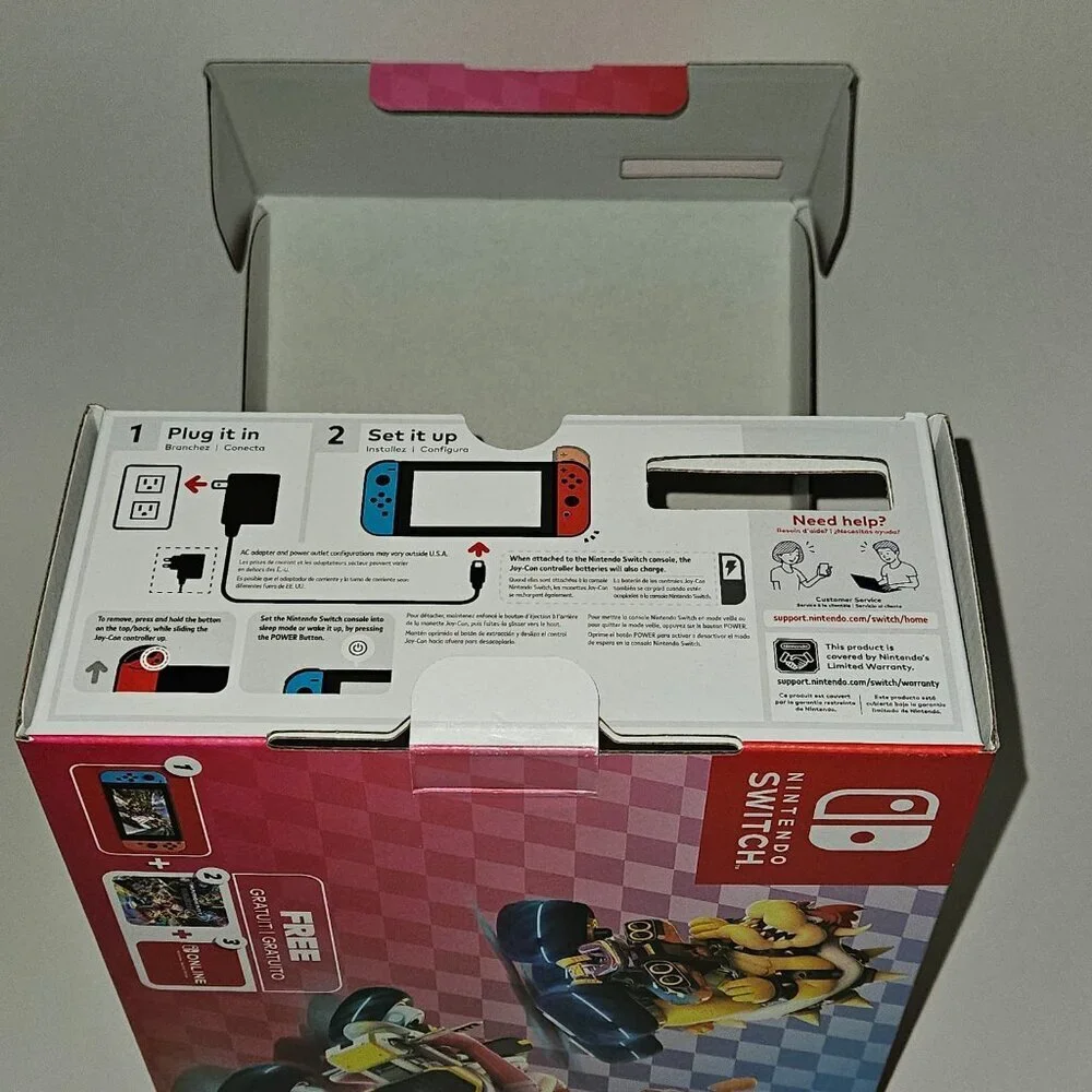 EMPTY BOX ONLY Nintendo Switch Mario Kart 8 Deluxe NO CONSOLE EMPTY BOX ONLY